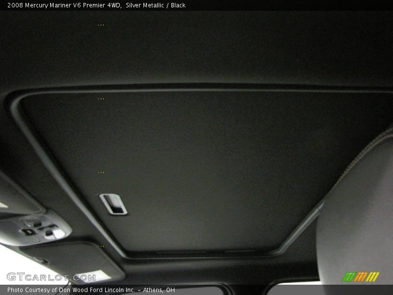 Silver Metallic / Black 2008 Mercury Mariner V6 Premier 4WD