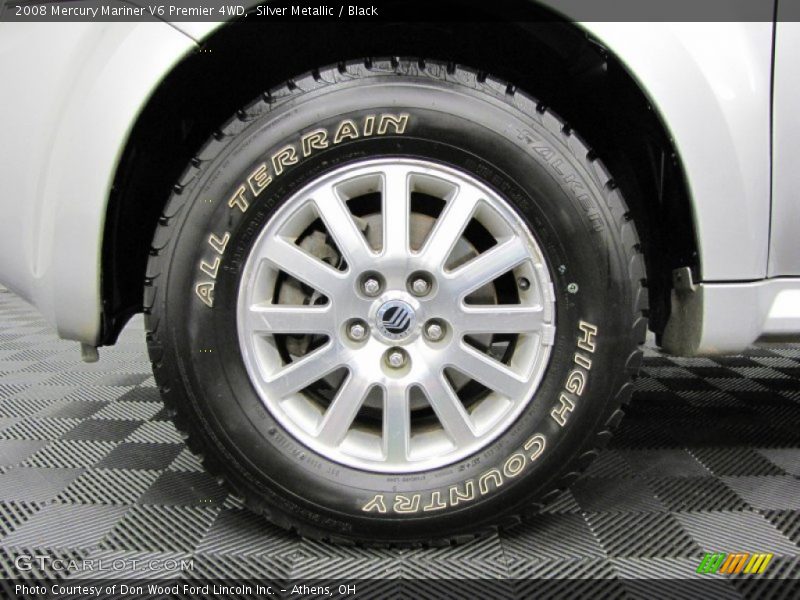  2008 Mariner V6 Premier 4WD Wheel