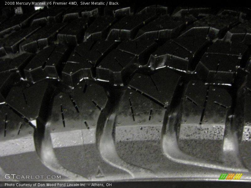 Silver Metallic / Black 2008 Mercury Mariner V6 Premier 4WD