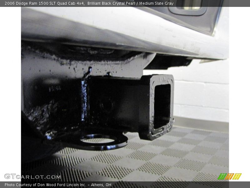 Brilliant Black Crystal Pearl / Medium Slate Gray 2006 Dodge Ram 1500 SLT Quad Cab 4x4