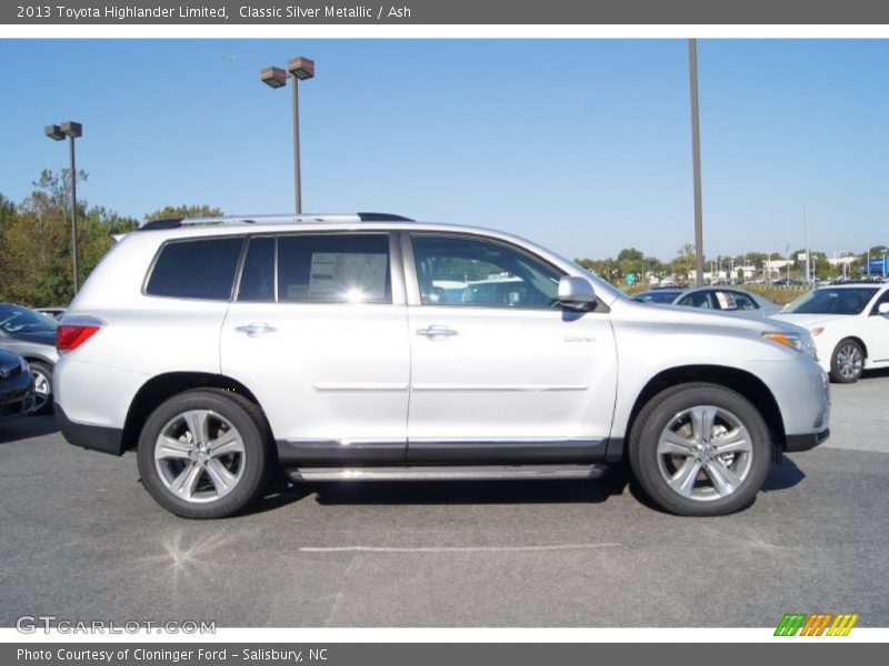 Classic Silver Metallic / Ash 2013 Toyota Highlander Limited