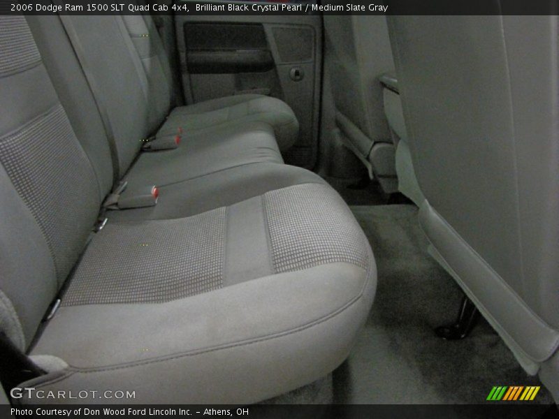 Brilliant Black Crystal Pearl / Medium Slate Gray 2006 Dodge Ram 1500 SLT Quad Cab 4x4
