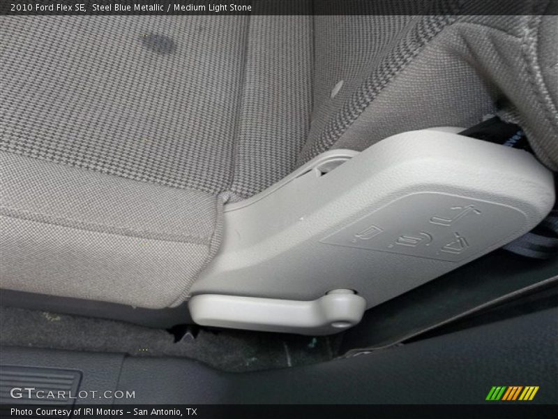 Steel Blue Metallic / Medium Light Stone 2010 Ford Flex SE