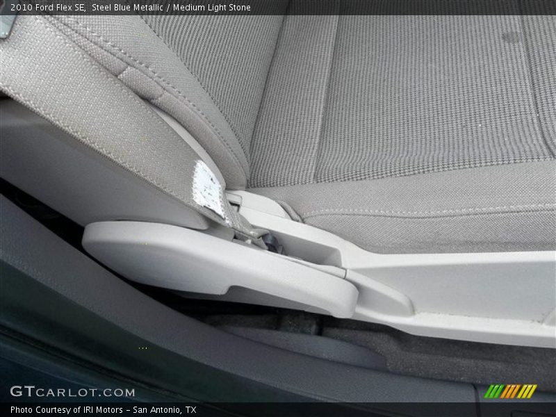 Steel Blue Metallic / Medium Light Stone 2010 Ford Flex SE