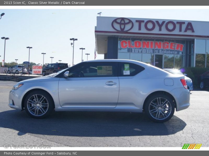 Classic Silver Metallic / Dark Charcoal 2013 Scion tC
