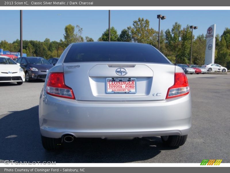 Classic Silver Metallic / Dark Charcoal 2013 Scion tC