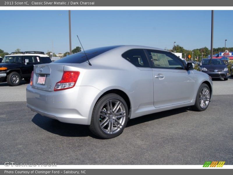 Classic Silver Metallic / Dark Charcoal 2013 Scion tC