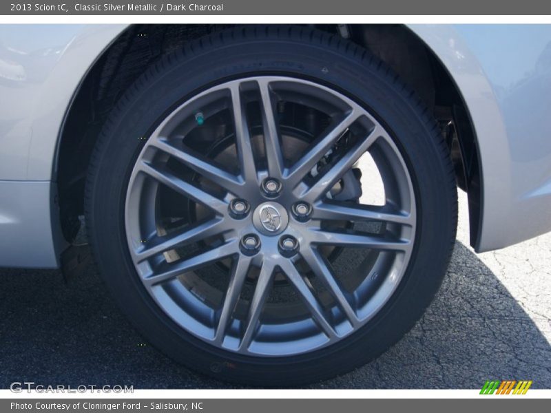 Classic Silver Metallic / Dark Charcoal 2013 Scion tC