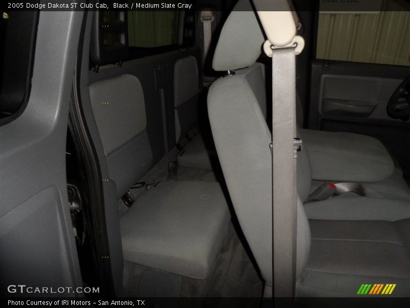 Black / Medium Slate Gray 2005 Dodge Dakota ST Club Cab