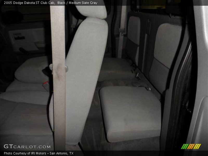 Black / Medium Slate Gray 2005 Dodge Dakota ST Club Cab