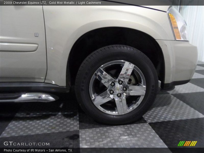 Gold Mist Metallic / Light Cashmere 2009 Chevrolet Equinox LTZ
