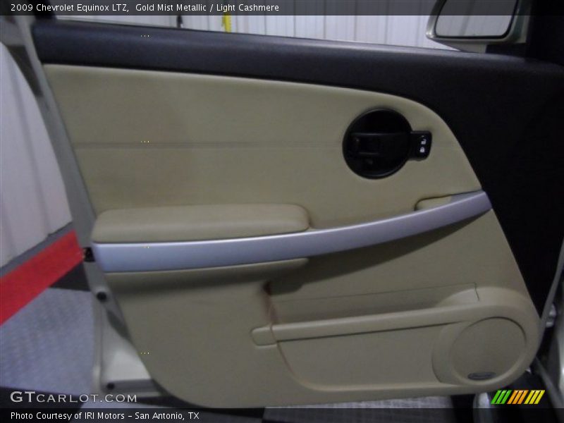 Gold Mist Metallic / Light Cashmere 2009 Chevrolet Equinox LTZ