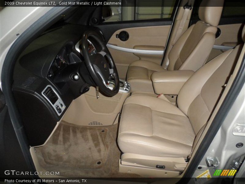  2009 Equinox LTZ Light Cashmere Interior