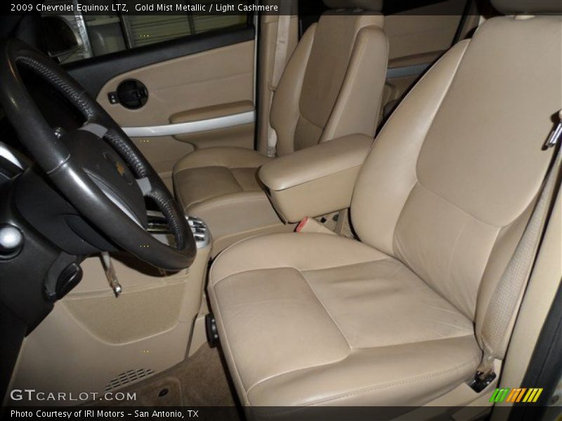 Gold Mist Metallic / Light Cashmere 2009 Chevrolet Equinox LTZ