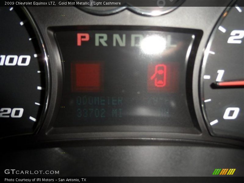 Gold Mist Metallic / Light Cashmere 2009 Chevrolet Equinox LTZ