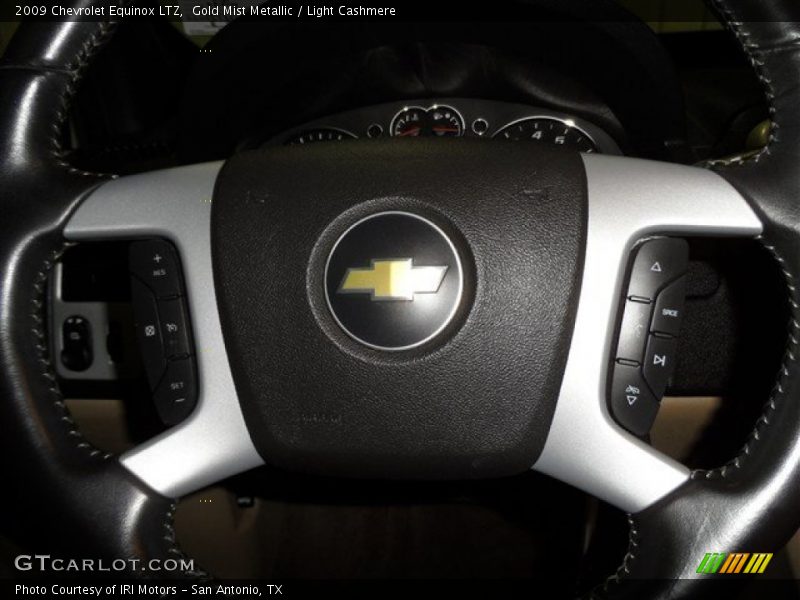 Gold Mist Metallic / Light Cashmere 2009 Chevrolet Equinox LTZ
