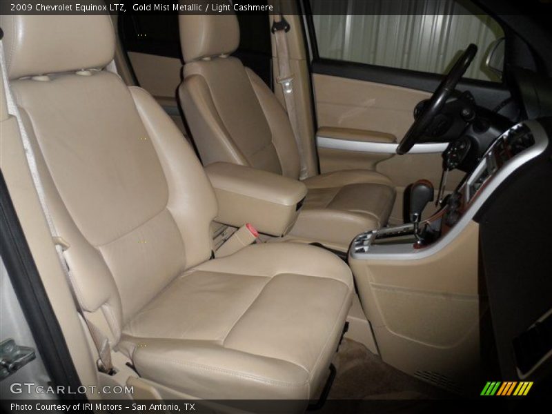 Gold Mist Metallic / Light Cashmere 2009 Chevrolet Equinox LTZ