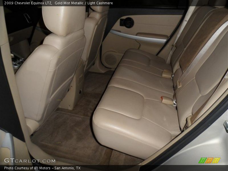 Gold Mist Metallic / Light Cashmere 2009 Chevrolet Equinox LTZ