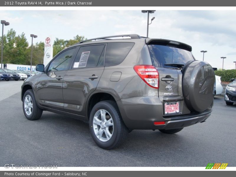 Pyrite Mica / Dark Charcoal 2012 Toyota RAV4 I4