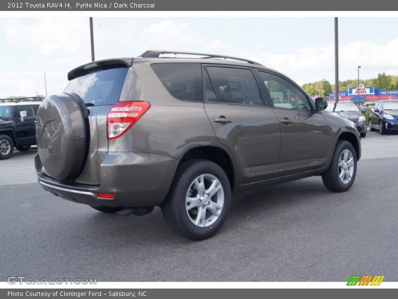 Pyrite Mica / Dark Charcoal 2012 Toyota RAV4 I4