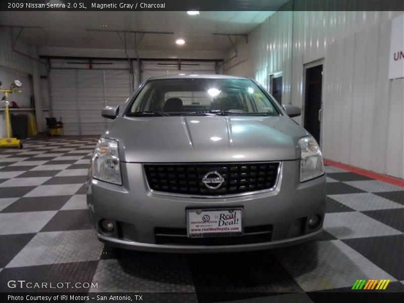 Magnetic Gray / Charcoal 2009 Nissan Sentra 2.0 SL