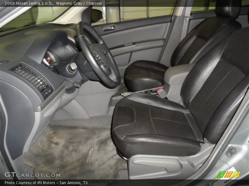 Magnetic Gray / Charcoal 2009 Nissan Sentra 2.0 SL
