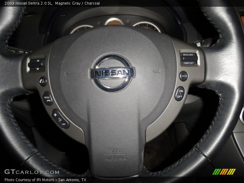 Magnetic Gray / Charcoal 2009 Nissan Sentra 2.0 SL