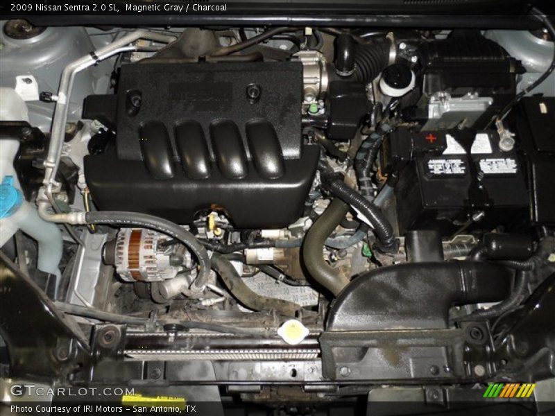 Magnetic Gray / Charcoal 2009 Nissan Sentra 2.0 SL