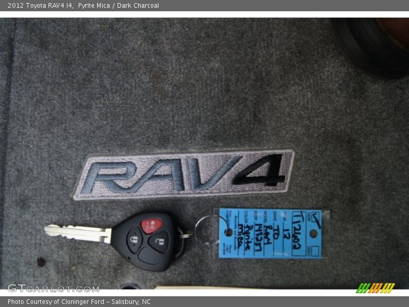 Pyrite Mica / Dark Charcoal 2012 Toyota RAV4 I4