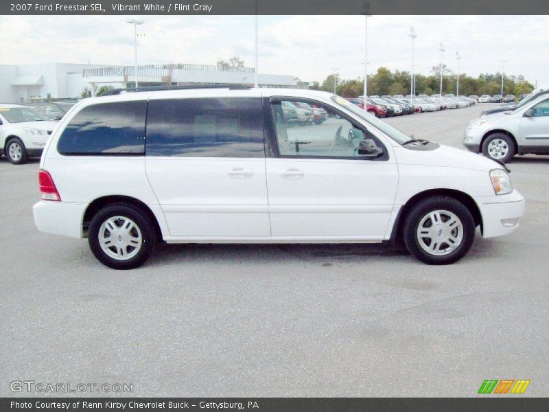 Vibrant White / Flint Gray 2007 Ford Freestar SEL