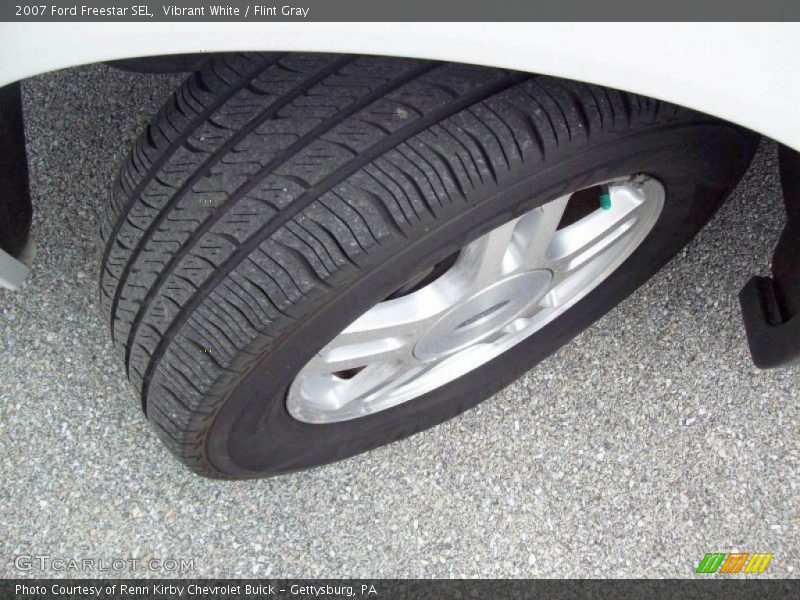 Vibrant White / Flint Gray 2007 Ford Freestar SEL
