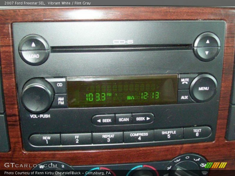 Vibrant White / Flint Gray 2007 Ford Freestar SEL
