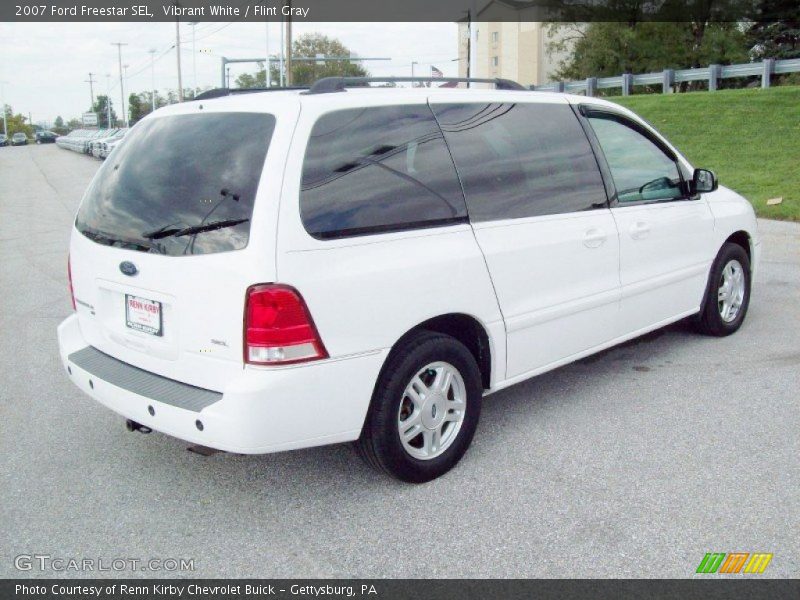 Vibrant White / Flint Gray 2007 Ford Freestar SEL
