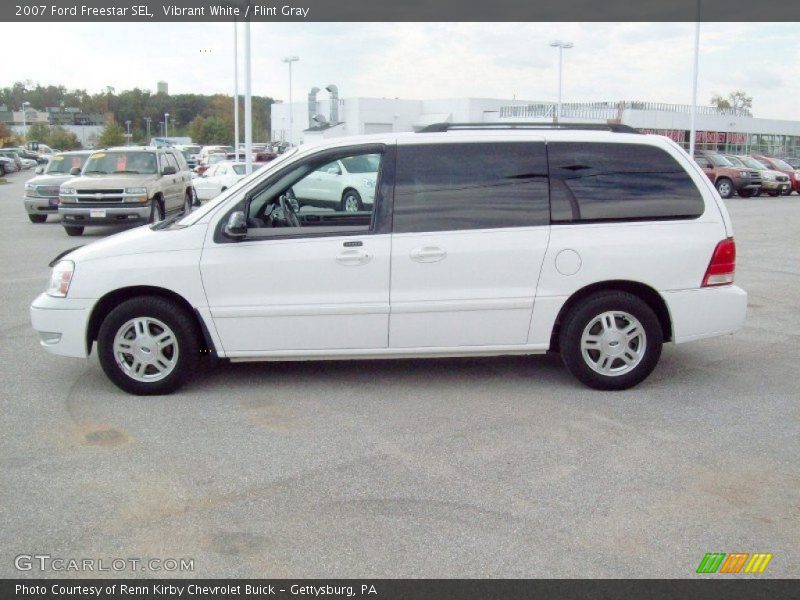 Vibrant White / Flint Gray 2007 Ford Freestar SEL
