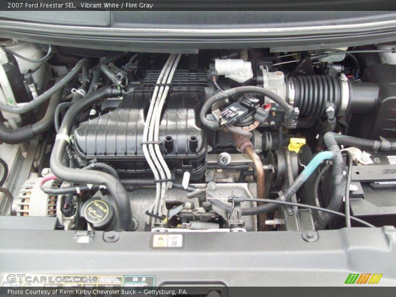 Vibrant White / Flint Gray 2007 Ford Freestar SEL