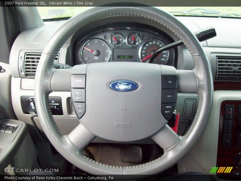 Vibrant White / Flint Gray 2007 Ford Freestar SEL