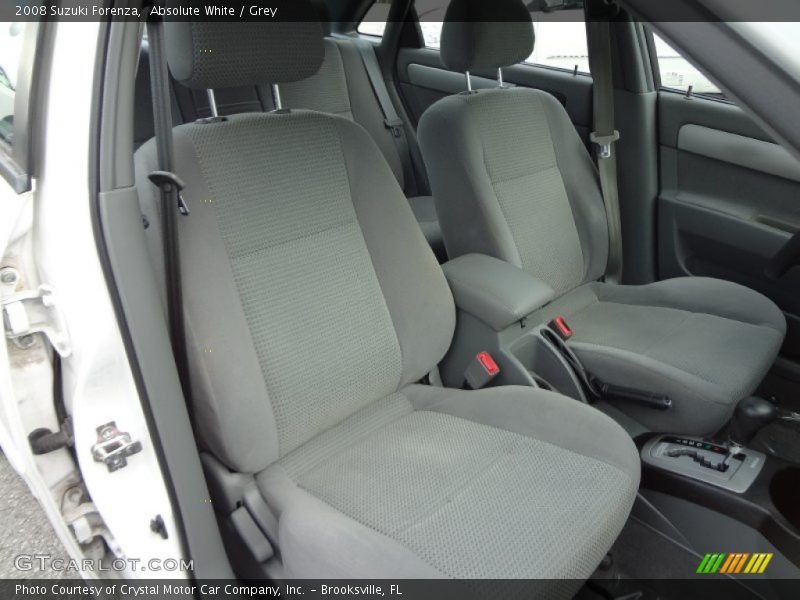 Absolute White / Grey 2008 Suzuki Forenza