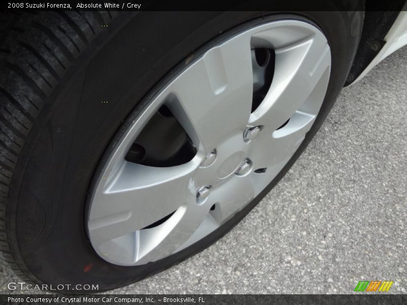 Absolute White / Grey 2008 Suzuki Forenza