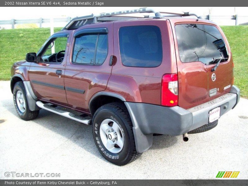 Sedona Metallic / Sage 2002 Nissan Xterra SE V6 4x4