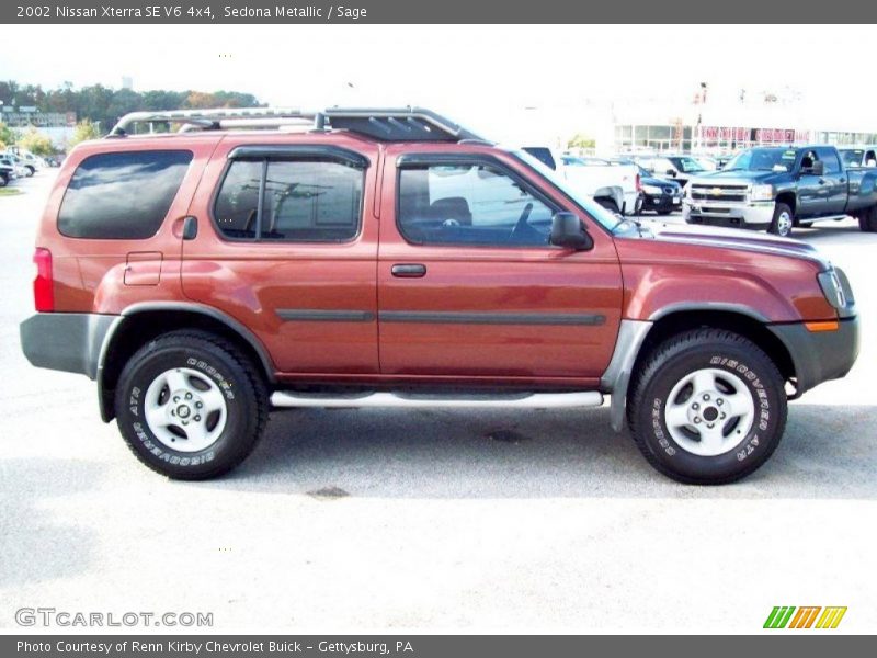 Sedona Metallic / Sage 2002 Nissan Xterra SE V6 4x4