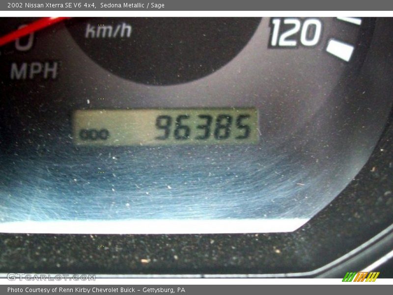 Sedona Metallic / Sage 2002 Nissan Xterra SE V6 4x4