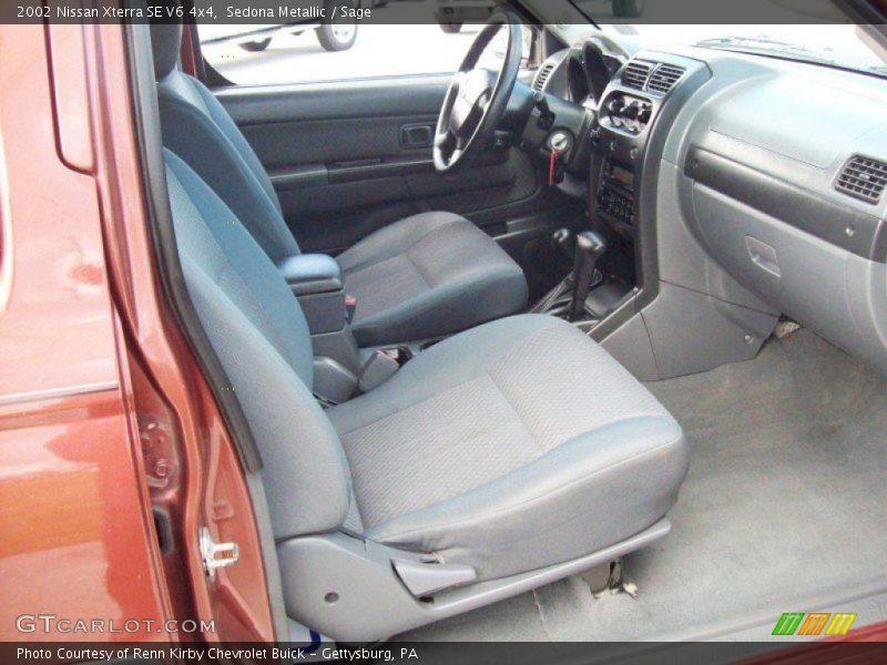 Sedona Metallic / Sage 2002 Nissan Xterra SE V6 4x4
