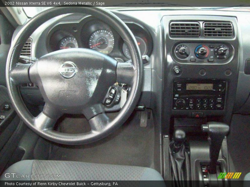 Sedona Metallic / Sage 2002 Nissan Xterra SE V6 4x4