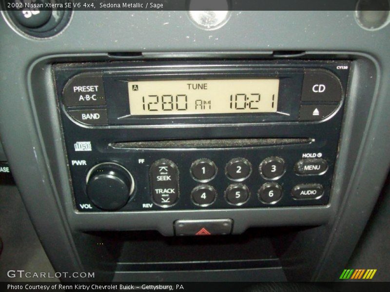 Sedona Metallic / Sage 2002 Nissan Xterra SE V6 4x4