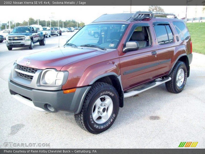 Sedona Metallic / Sage 2002 Nissan Xterra SE V6 4x4