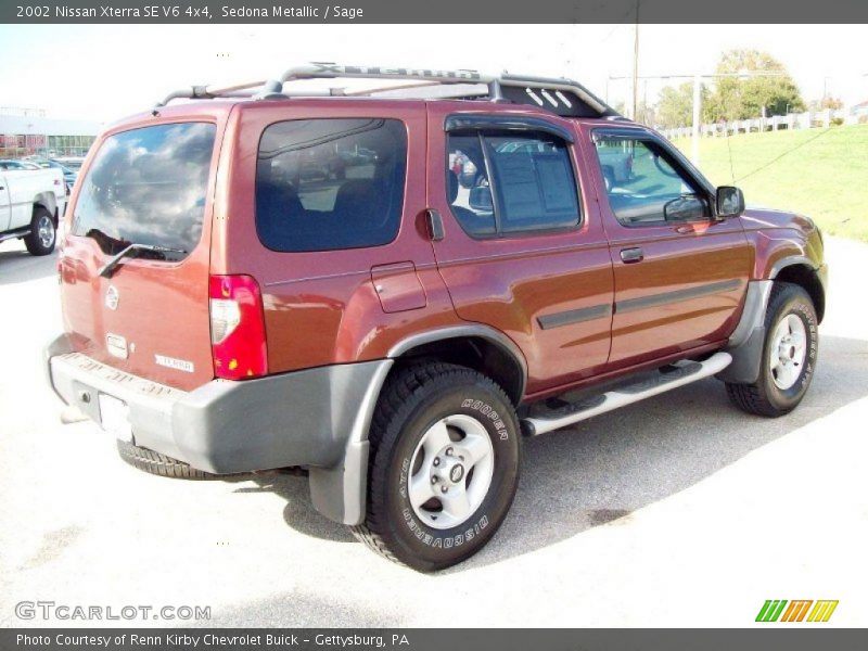 Sedona Metallic / Sage 2002 Nissan Xterra SE V6 4x4