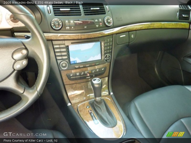Black / Black 2008 Mercedes-Benz E 350 4Matic Sedan