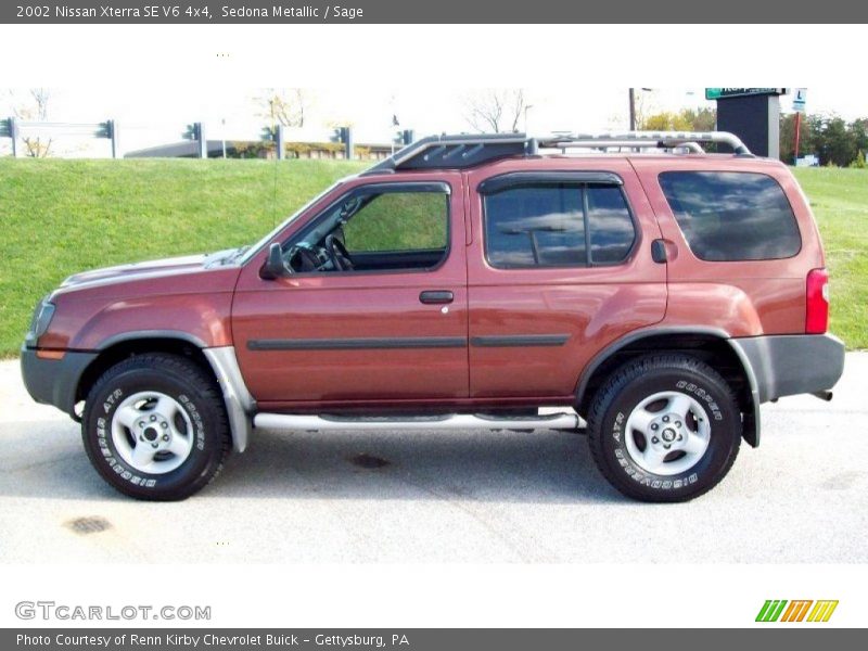 Sedona Metallic / Sage 2002 Nissan Xterra SE V6 4x4
