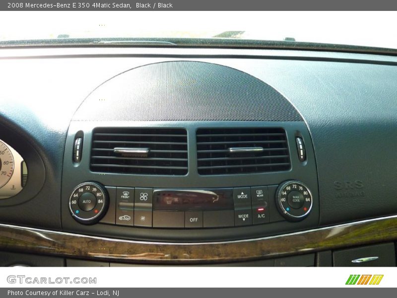 Black / Black 2008 Mercedes-Benz E 350 4Matic Sedan
