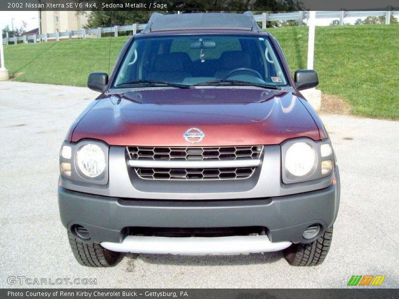 Sedona Metallic / Sage 2002 Nissan Xterra SE V6 4x4